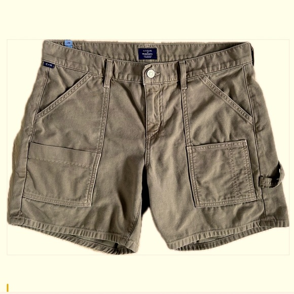 CITIZENS OF HUMANITY leah carpenter short cotton made in USA utility size 29 - Picture 2 of 14